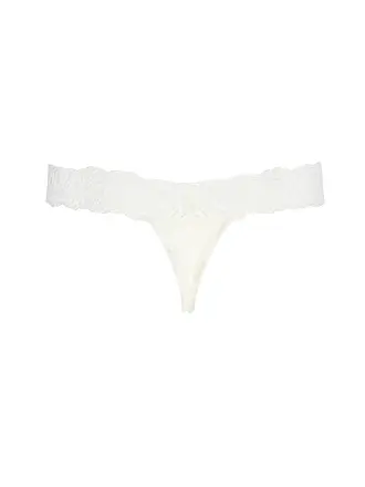 CALVIN KLEIN | String noir | creme